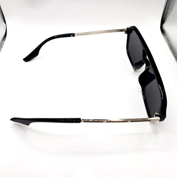 Avator Retro Style Sunglasses Black Frame Black Lenses UV400 New Unisex - Picture 4 of 7